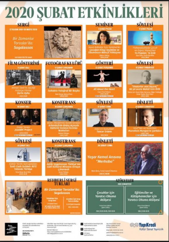  Yapı Kredi Kültür Sanat’ta şubat ayı etkinlikleri