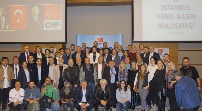 CHP İstanbul İl Başkanı Kaftancıoğlu yerel basın mensuplarıyla buluştu