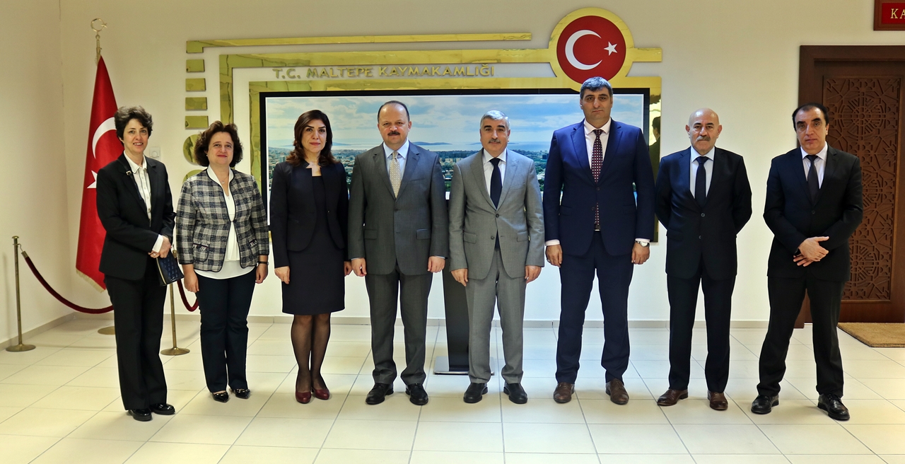 Öğretmenlerden Maltepe Kaymakamı Meftun Dallı’ya Ziyaret