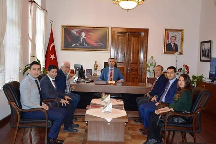 EDREMİT SANAYİ ODASI’NDAN KAYMAKAM ALİ SIRMALI’YA ZİYARET