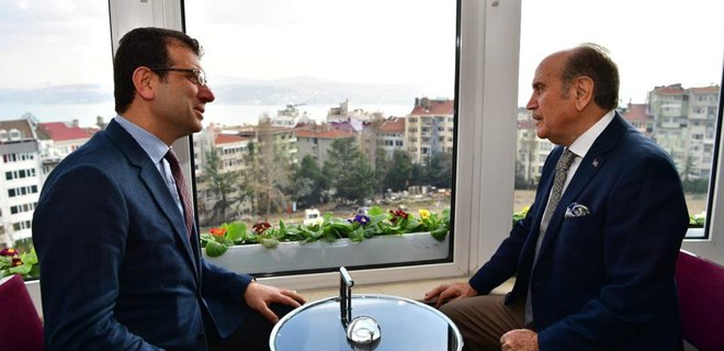 Ekrem İmamoğlu, Kadir Abisini ziyaret etti!