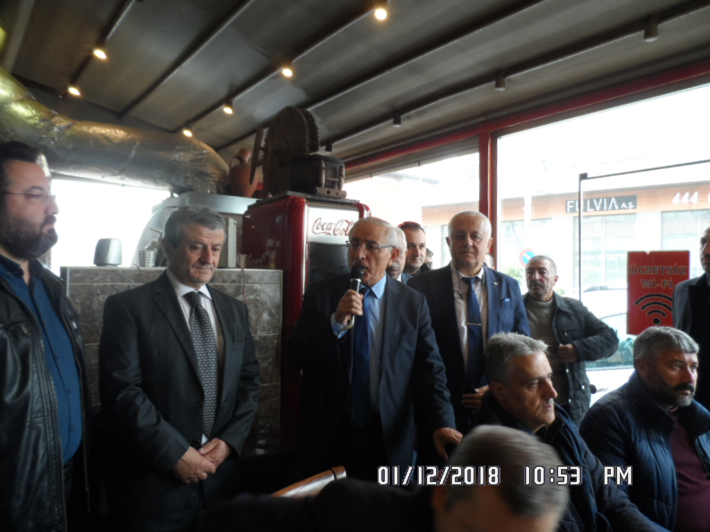  MEHMET AYDOĞANOĞLU BÖLGEDEKİ STK’LARLA BULUŞTU