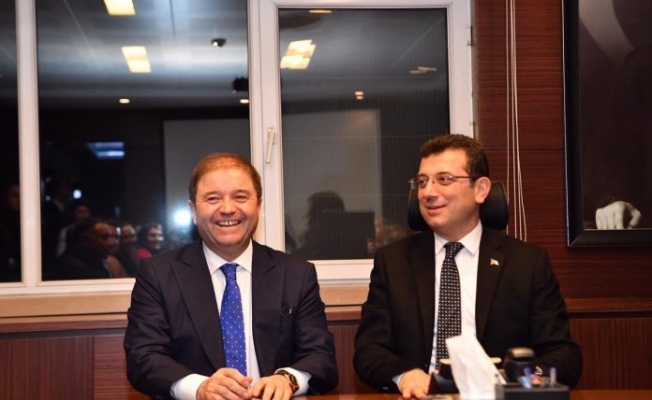 İBB Adayı İmamoğlu’ndan Ali Kılıç’a ziyaret