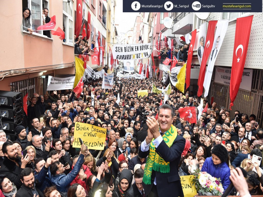 Şişli Sevdamız Gülbağ’da , M.köy’de Sel Olup Aktı.