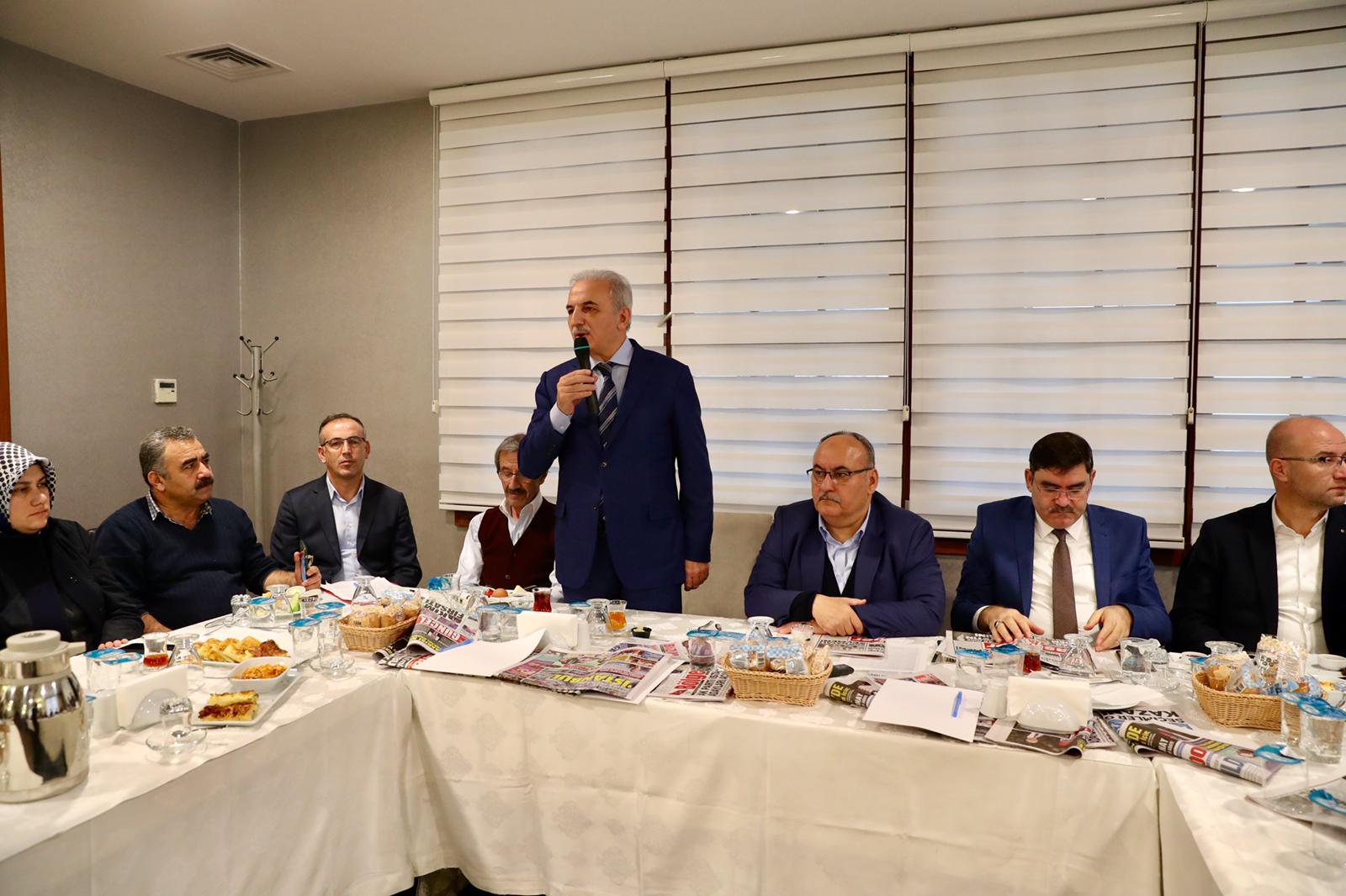 Başkan Hasan Can Yerel Medya Mensuplarıyla Bir Araya Geldi