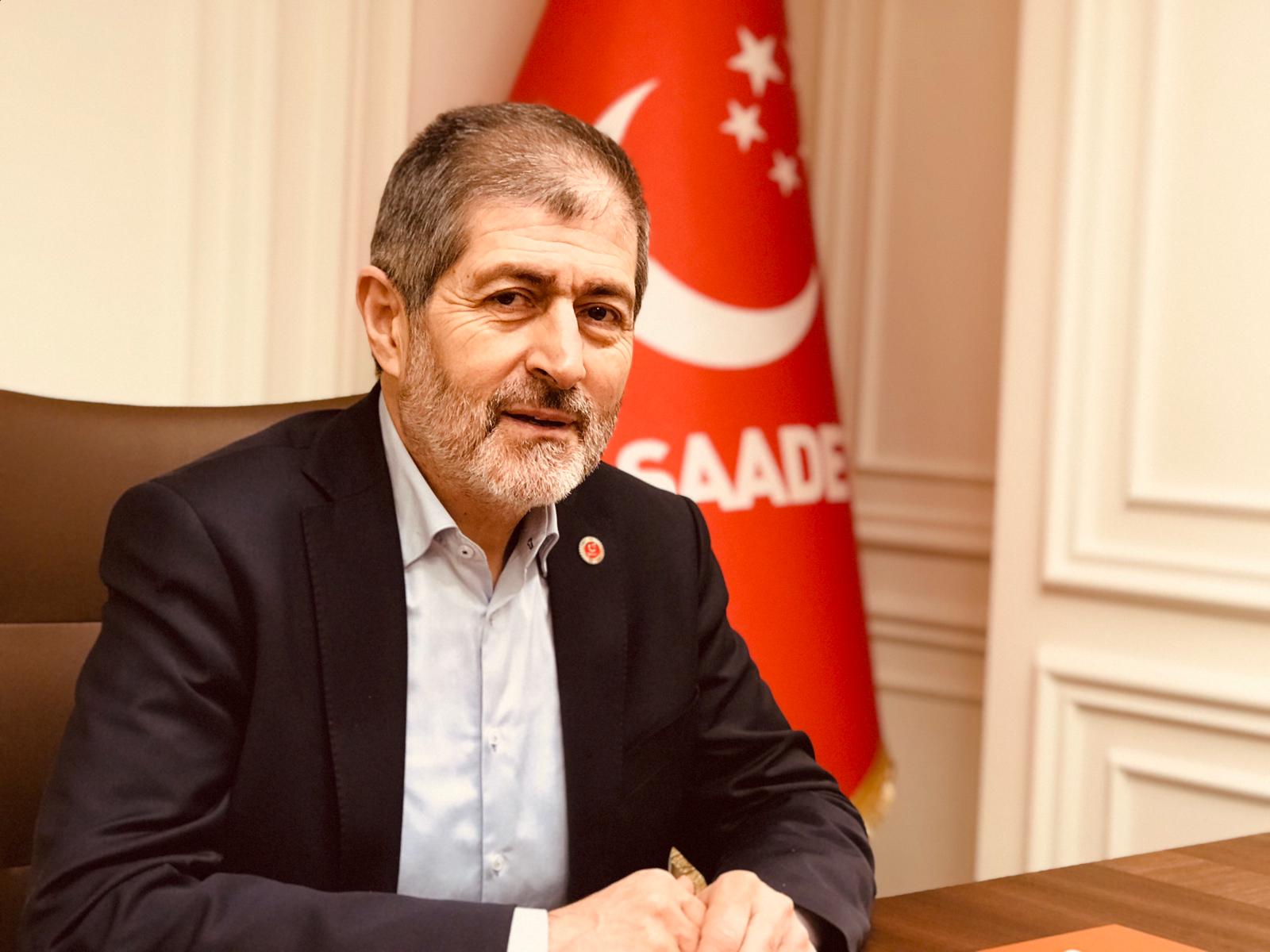 SAADET’Lİ SEVİM’DEN BELEDİYE BAŞKANLARINA: BELEDİYE ÇALIŞANLARINA PARTİ BAYRAĞI ASTIRMAYIN