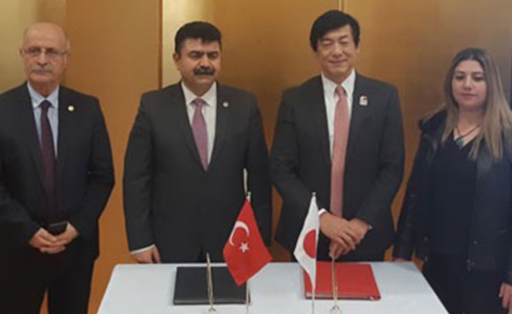 Yozgat Bahadın Belediyesi ile Japonya Büyükelçiliği arasında imzalanan hibe proje desteği düzenlendi