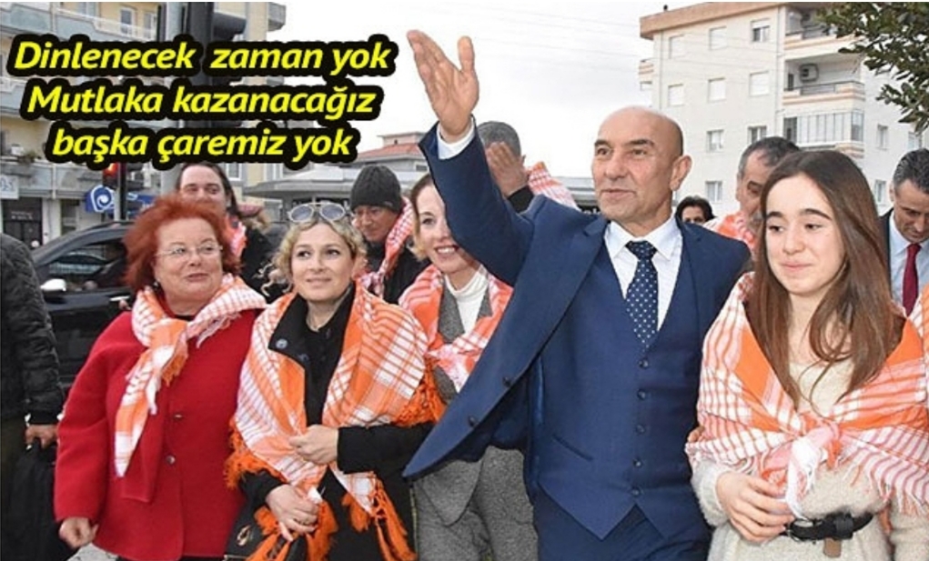 İzmir’in Adayı Tunç Soyer kimseden tek metelik istemiyoruz!