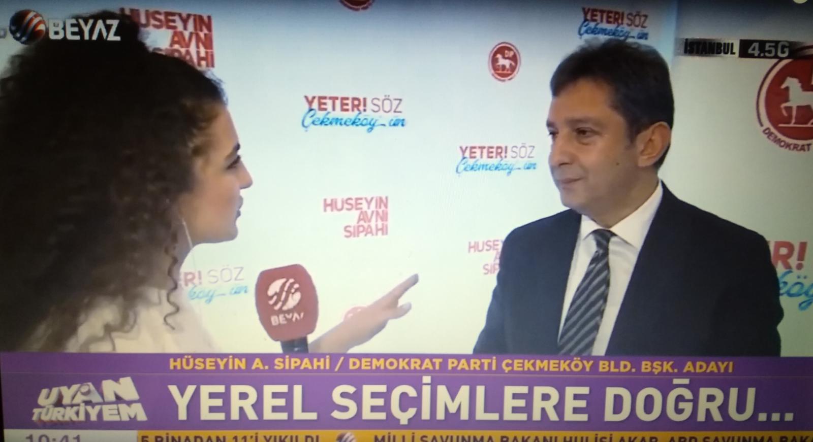 Sipahi, canlı yayında projelerini anlattı