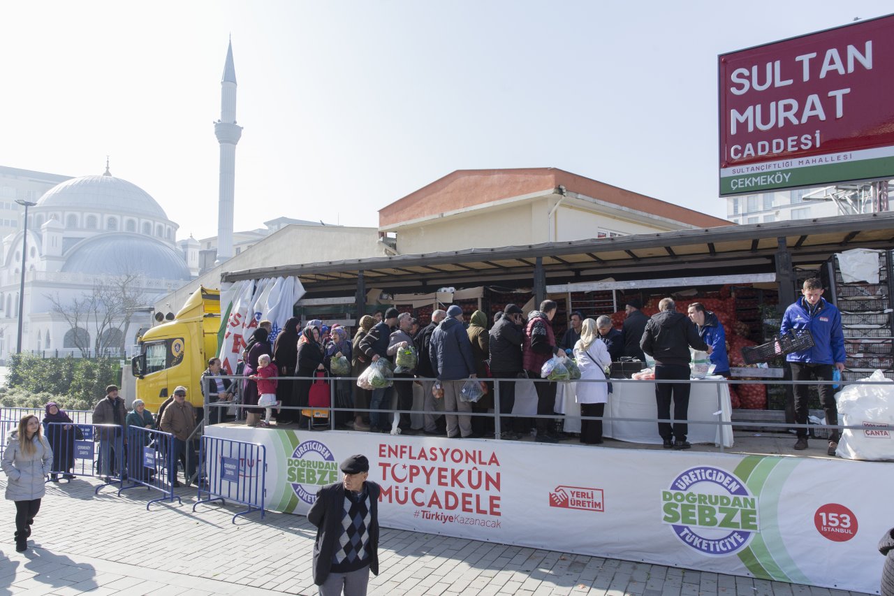 TANZİM SATIŞI TAŞDELEN MEYDANI’NDA