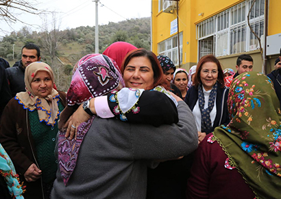 BAŞKAN ÇERÇİOĞLU GÖZPINAR MAHALLESİ’Nİ ZİYARET ETTİ