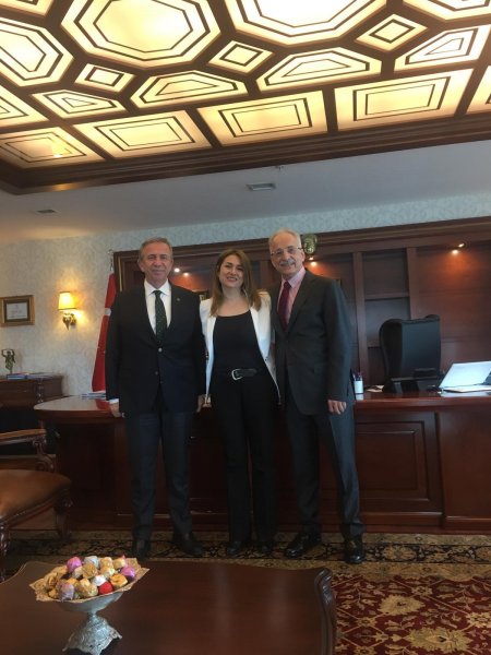 Murat Karayalçın’dan yıllar sonra Ankara Büyükşehir Başkanına ziyaret
