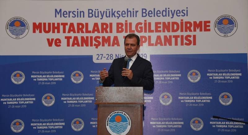 Başkan Seçer “805 Muhtarım Benim Başımın Tacıdır”