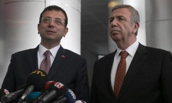 Ankara Büyükşehir belediye başkanı Yavaş İmamoğlu’na destek için İstanbul’da