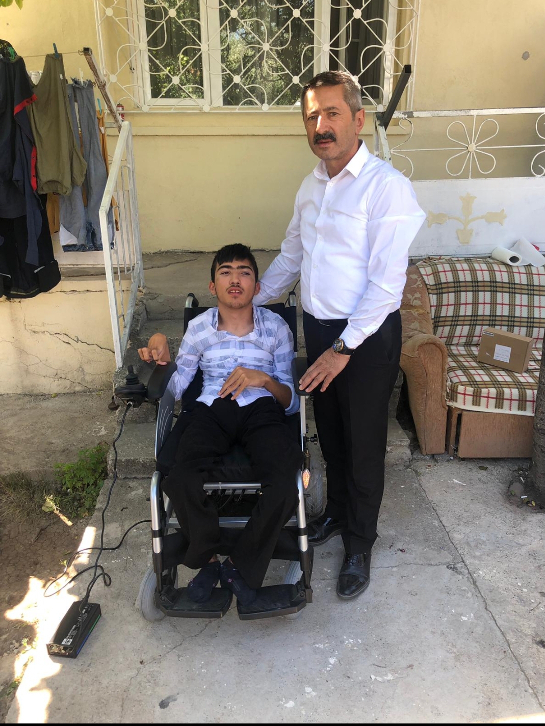 Hayır sever CHP’nin ilçe Başkanı Ali Rıza Bozdemir