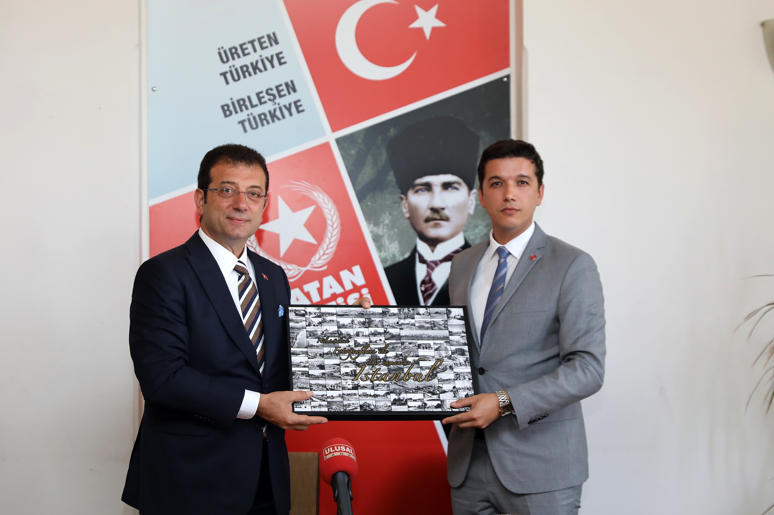 BAŞKAN İMAMOĞLU SİYASİ PARTİ ZİYARETLERİNE DEVAM ETTİ