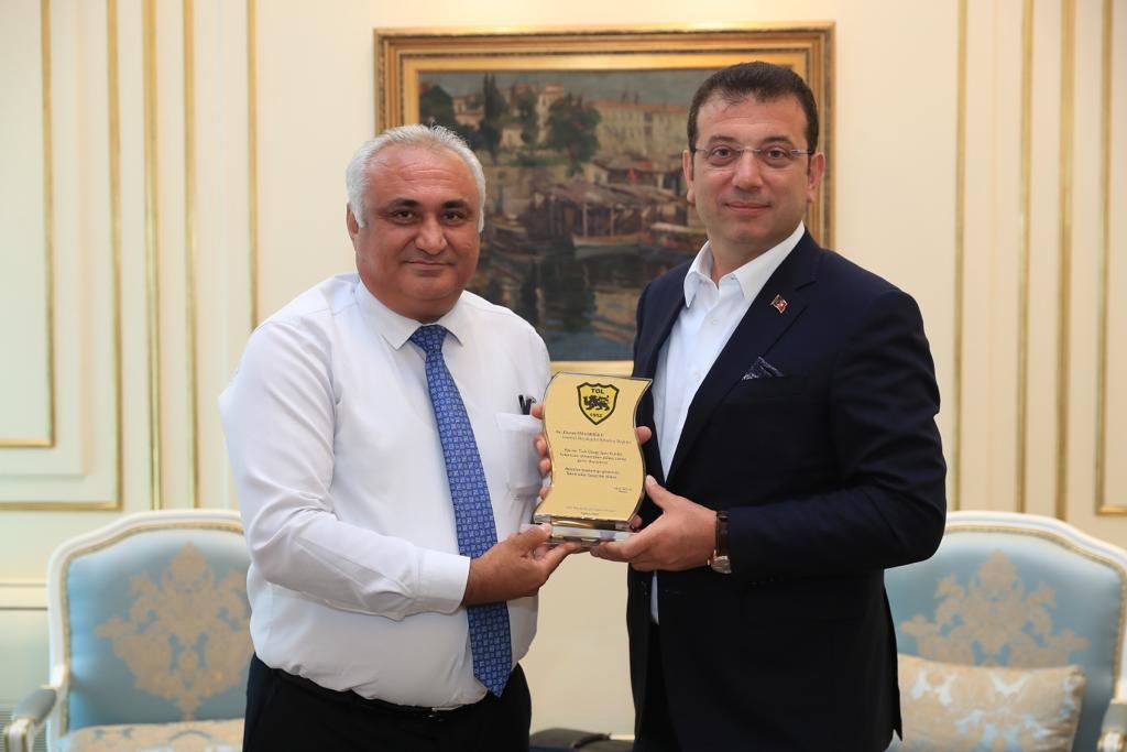 BAŞKAN İMAMOĞLU’NA FARKLI KESİMLERDEN TEBRİK ZİYARETLERİ