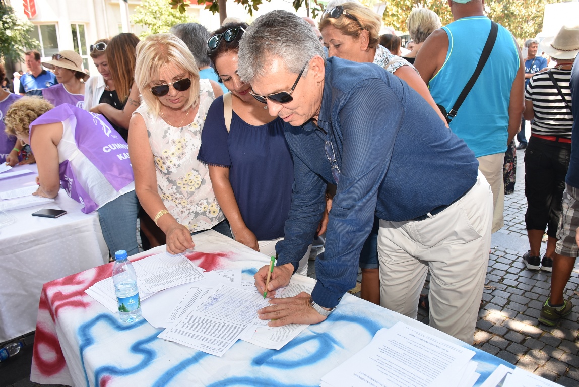 Başkan Arslan: “Kaz Dağları’nda Talana Karşı Bir Olacağız”