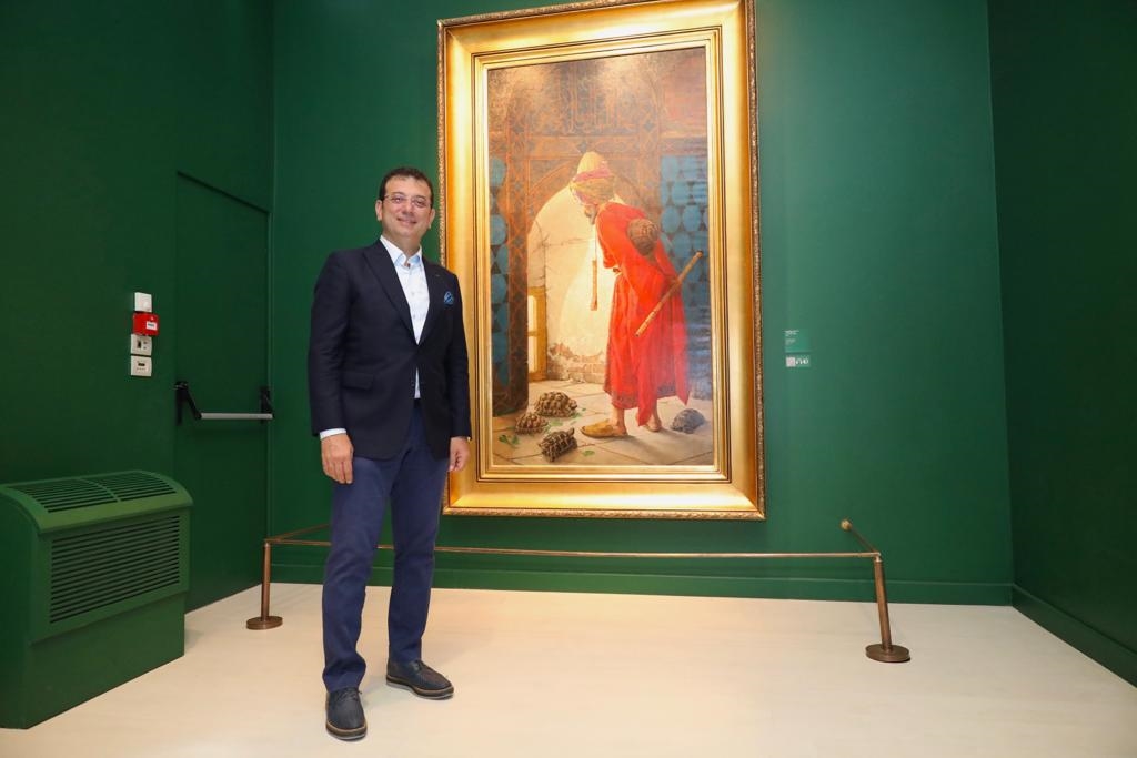 BAŞKAN İMAMOĞLU’NDAN “YEDİNCİ KITA” YORUMU: “SANATIN GÜCÜ, BİZE ANLAMLI MESAJLAR VERİYOR”