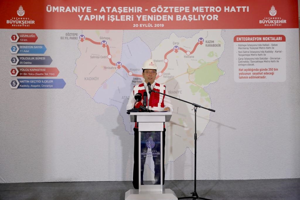 AHA.BAŞKAN İMAMOĞLU: “BU İŞİ BİTİRDİĞİMİZDE İSTANBUL HALKI KENDİSİYLE GURUR DUYACAKTIR”