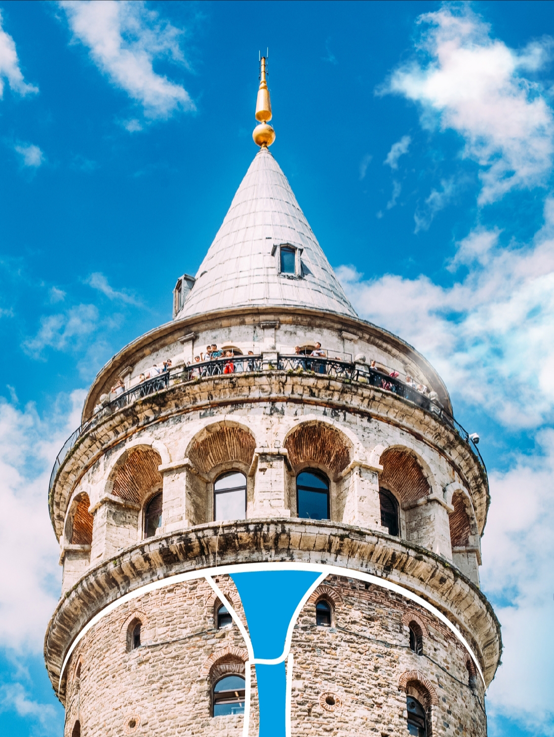 GALATA KULESİ, PROSTAT KANSERİ’NE DİKKAT ÇEKMEK İÇİN MAVİ KRAVAT TAKIYOR