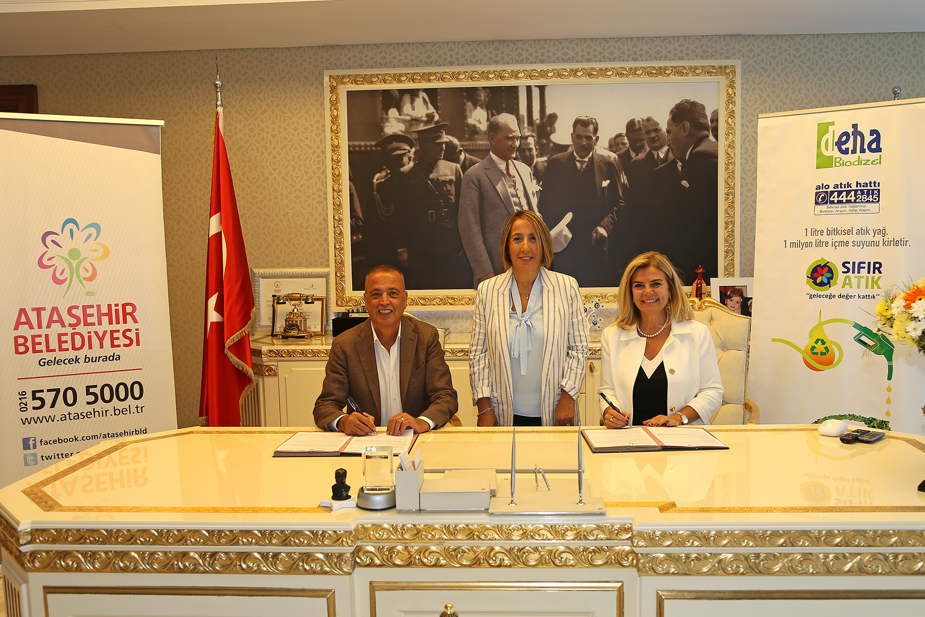 ATAŞEHİR’DE ATIK YAĞLAR KONTROL ALTINDA