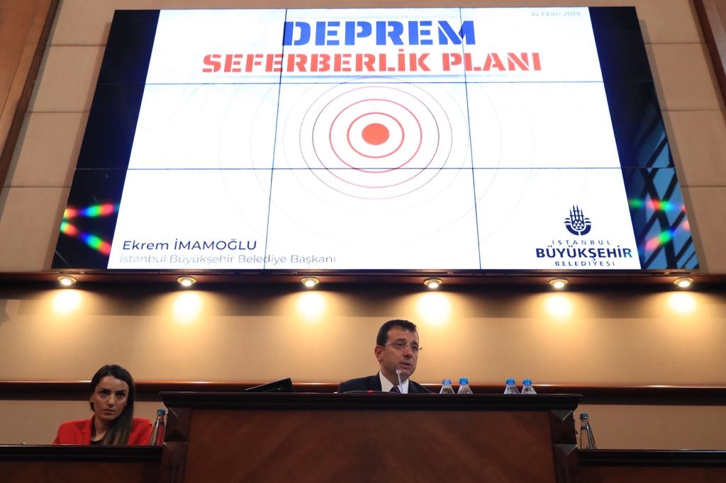 BAŞKAN İMAMOĞLU: “DEPREM SEFERBERLİĞİNİ BAŞLATIYORUZ”