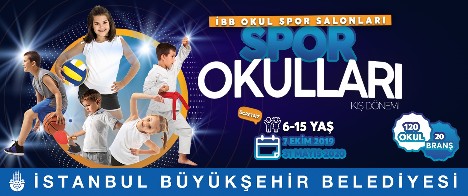 “İBB KIŞ SPOR OKULLARI” İLE 20 BİN ÇOCUK SPORLA TANIŞACAK