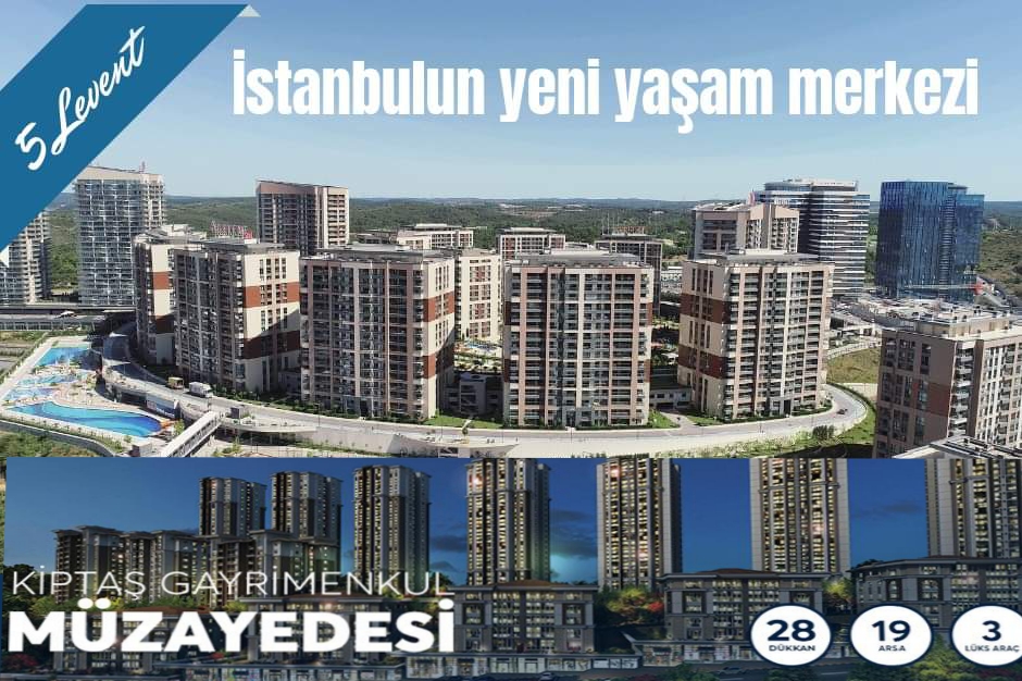KİPTAŞ’TAN HALKA AÇIK İLK MÜZAYEDE