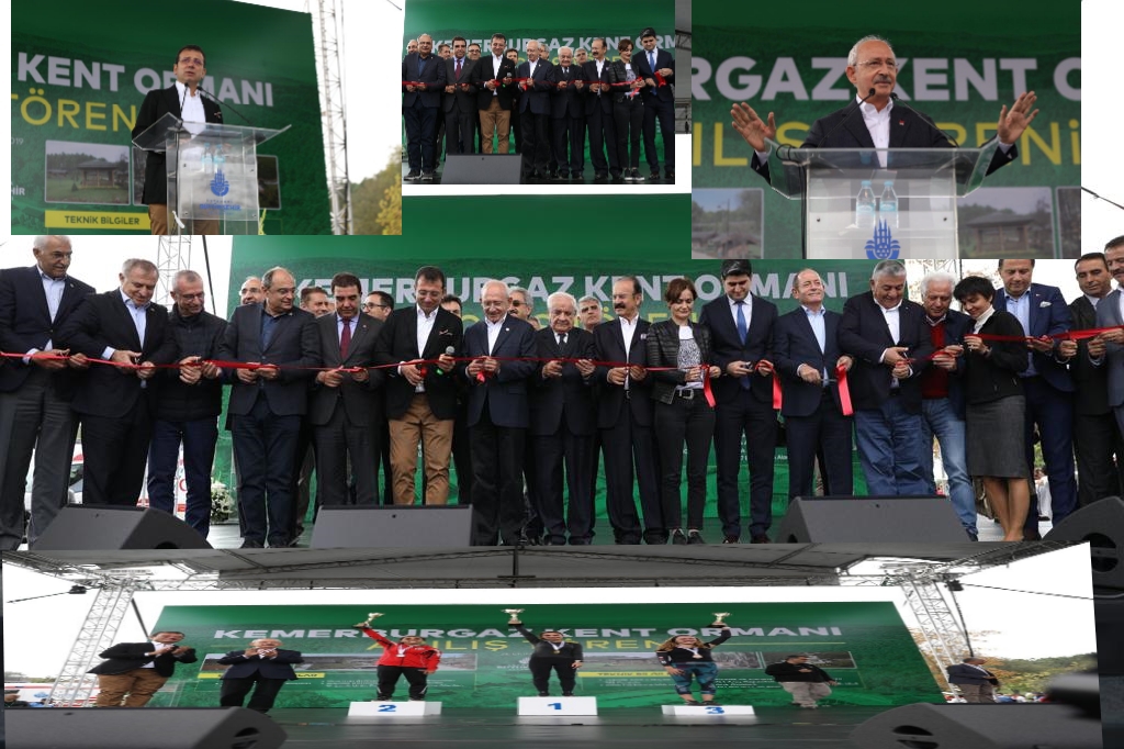 KILIÇDAROĞLU, KEMERBURGAZ KENT ORMANI’NI HALKA AÇTI