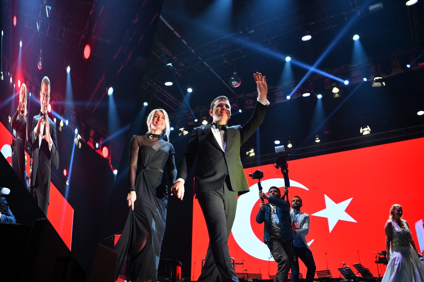 İSTANBULLULAR, CUMHURİYET BAYRAMI COŞKUSUNU İMAMOĞLU İLE BİRLİKTE YAŞADI