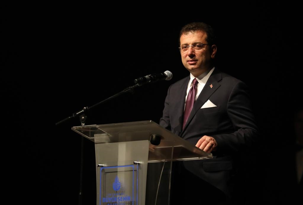 İMAMOĞLU: ÖZGÜR SANAT, GÜZEL İŞLER ÜRETİR…