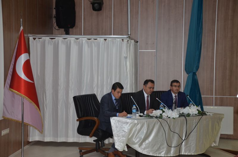 ÇEKEREK’TE MUHTARLAR TOPLANTISI YAPILDI