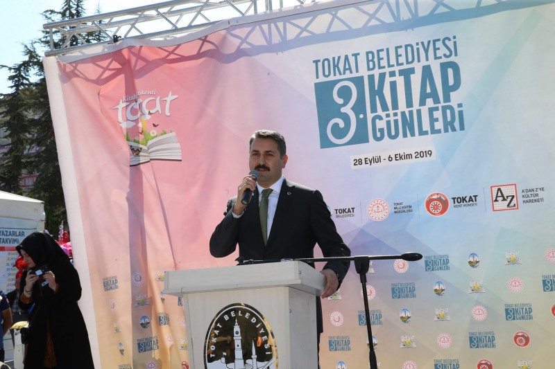 Tokat’ta bu yıl 3’üncüsü gerçekleştirilen ‘Tokat Kitap Günleri’ törenle açıldı.