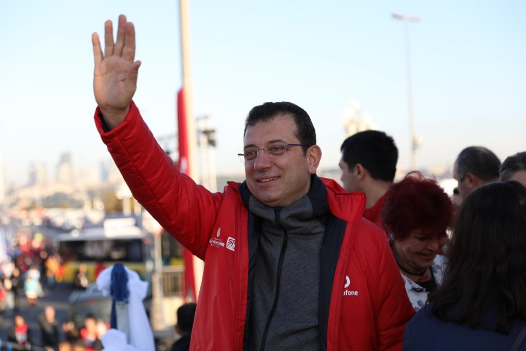 İSTANBUL, BAŞKAN İMAMOĞLU İLE BİRLİKTE KOŞTU
