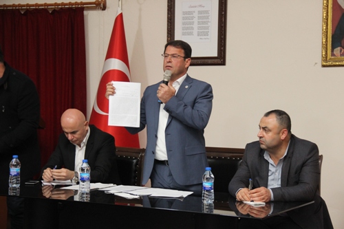 SAMANDAĞ BELEDİYE BAŞKANI AV. REFİK ERYILMAZ BASIN TOPLANTISI DÜZENLEDİ