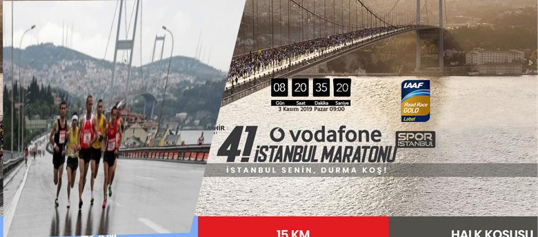 41. VODAFONE İSTANBUL MARATONU, İMAMOĞLU’NUN STARTIYLA BAŞLADI