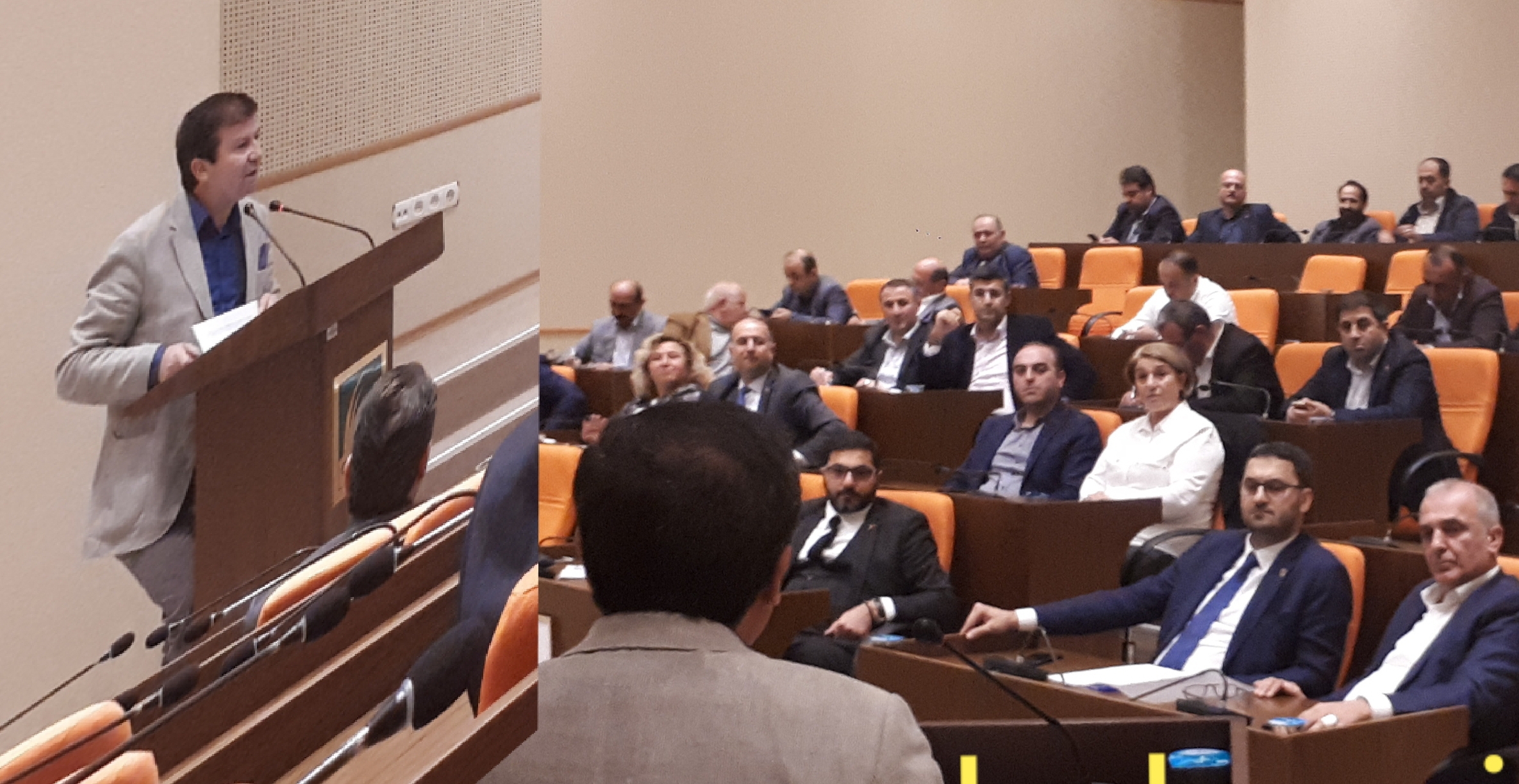 Çekmeköy Belediye meclisinde Bellek Tarih dersi verdi