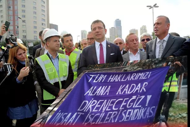 İBB Başkanı Ekrem İmamoğlu ve Ağaoğlu Ataşehir’de