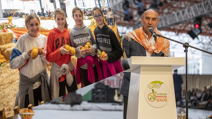 Seferihisar’da turuncu şenlik başladı