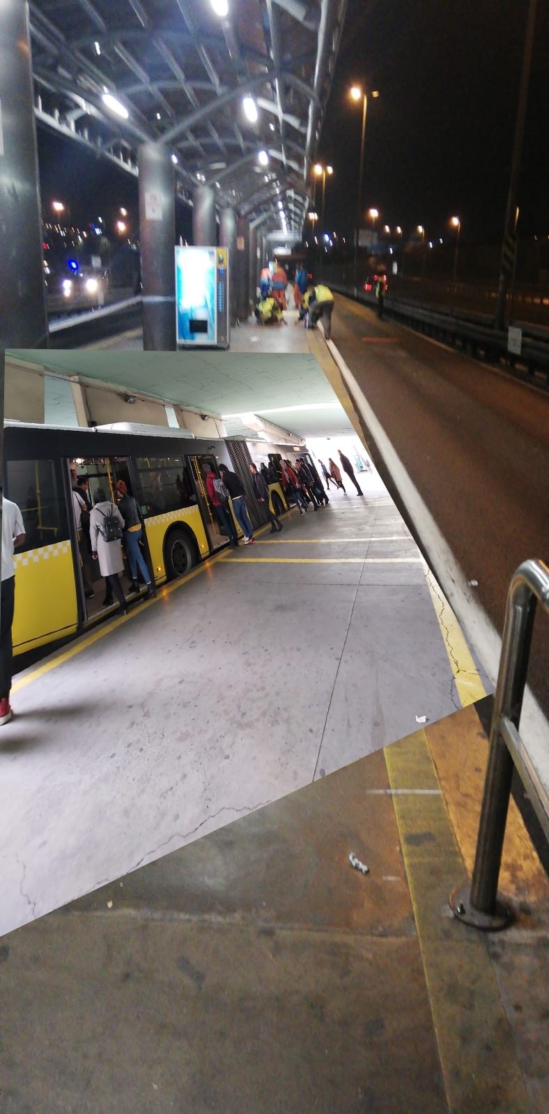 METROBÜS’TE ‘İŞARETLİ BEKLEME YERİ’ DÖNEMİ BAŞLIYOR