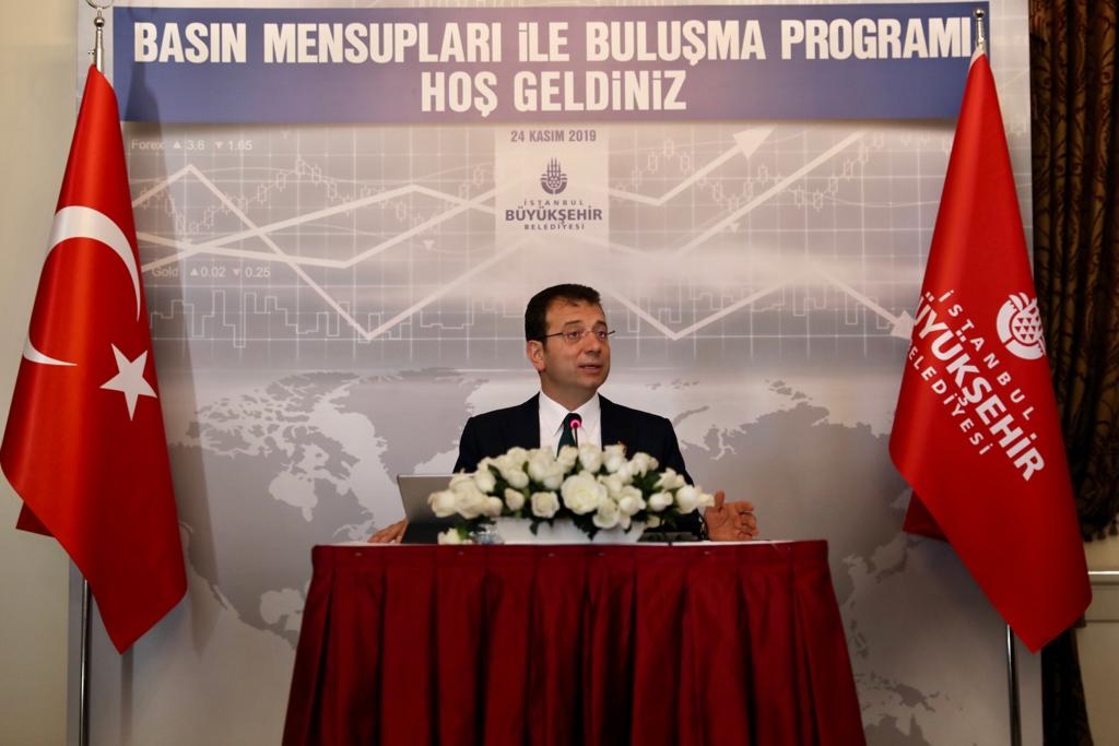 İMAMOĞLU: “BU KENTİN 16 MİLYON İNSANINA İŞ YAPMA ARZUSUYLA DOLU BİR İNSANIM”