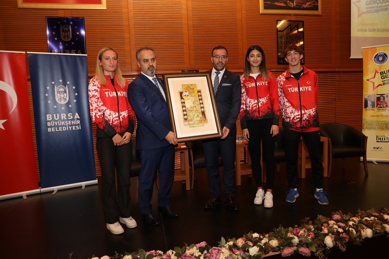 Sporun yıldızları, Bursalılar’la buluştu