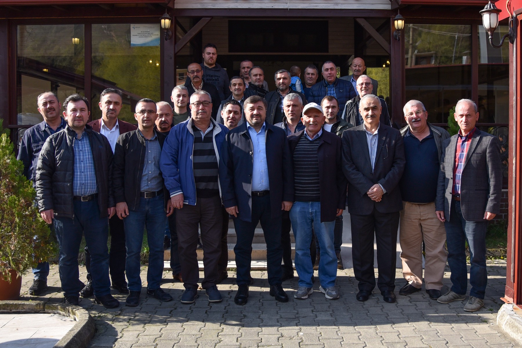 BAŞKAN ŞENLİKOĞLU, DOLMUŞ ESNAFI İLE BİR ARAYA GELDİ