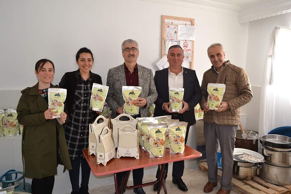 ZİLE KÖMESİ İÇİN YENİ KURULAN İŞLETMEYE ZİYARET YAPILDI