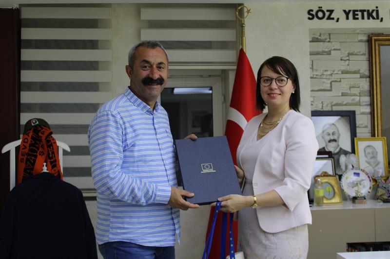 Avrupa Birliği Türkiye Delegasyonundan Tunceli Belediyesine Ziyaret