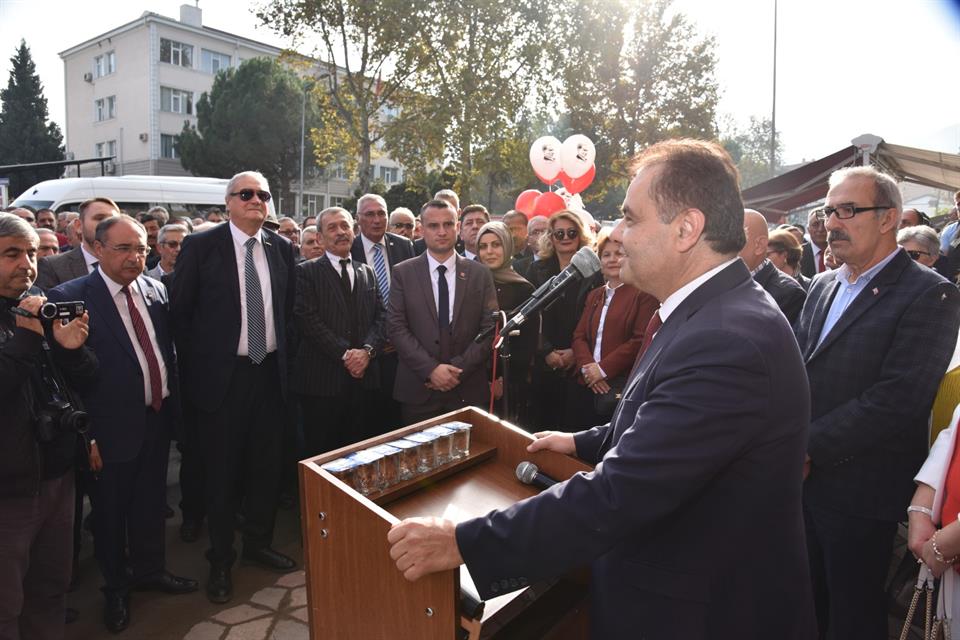 CHP OSMANELİ İLÇE BİNASI HİZMETE AÇILDI