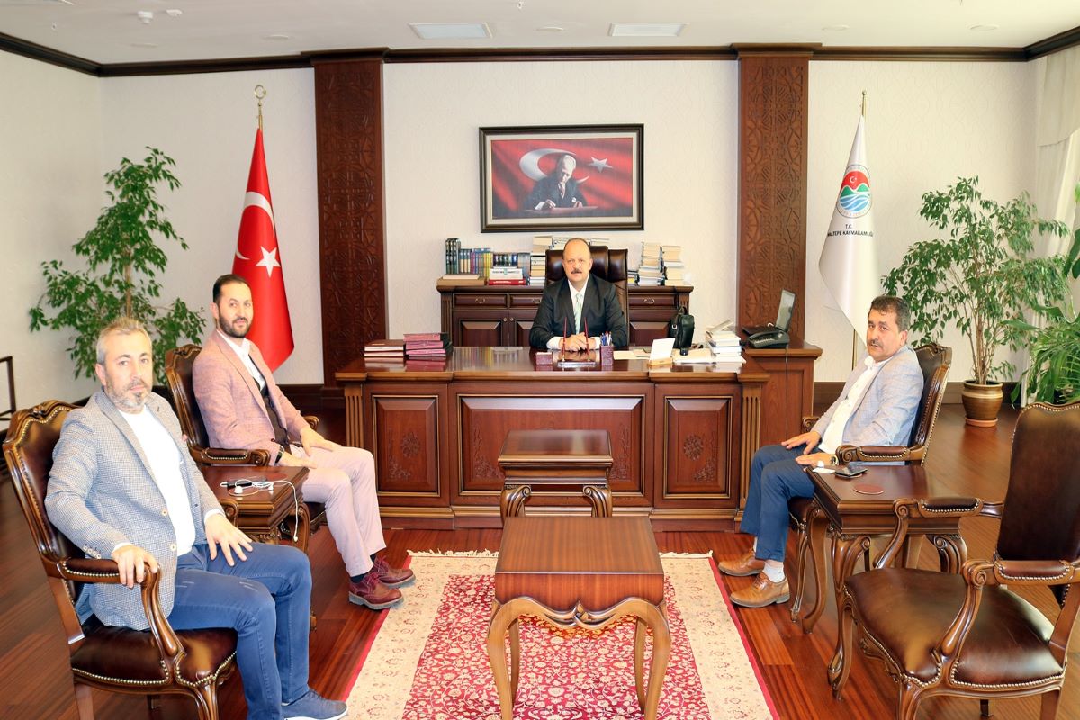 Çankırı Dernekleri Federasyonu’ndan Kaymakam Dallı’ya ziyaret