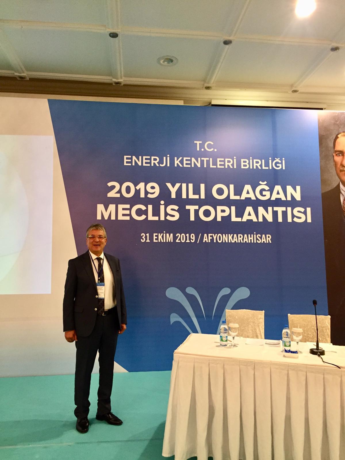 Başkan Arslan Enerji Kentleri Birliği Toplantısına Katıldı 