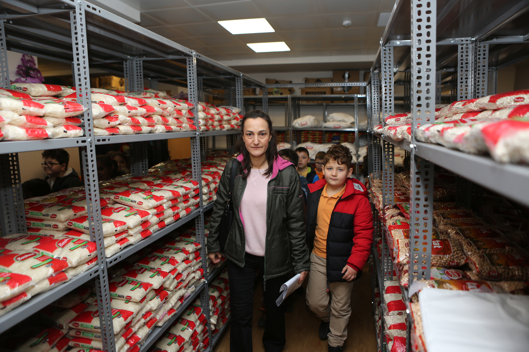 50. Yıl İzzet Baysal İlkokulu öğrencilerinden örnek davranış